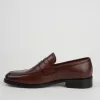 Férfi loafer cipő  2005/875 barna