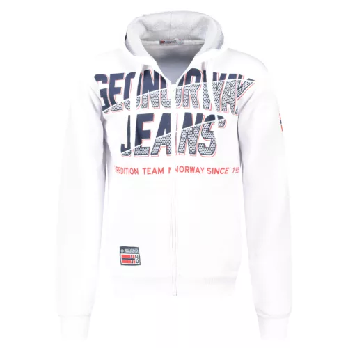 GASPER KAPUCNIS FÉRFI PULÓVER FEHÉR