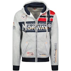 FLYER B-GREY FÉRFI KAPUCNIS PULÓVER 7744