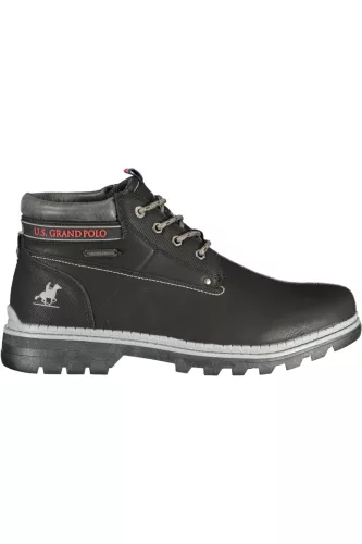 US GRAND FOOTWEAR FÉRFI FEKETE CSIZMA
