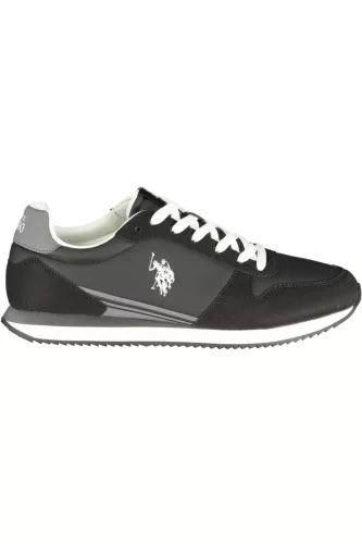 US POLO ASSN. FÉRFI FEKETE SPORTCIPŐ