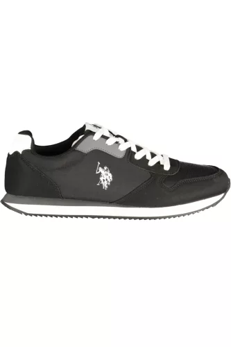 US POLO ASSN. FÉRFI FEKETE SPORTCIPŐ