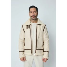 DIVATOS FÉRFI MŰBŐR KABÁT