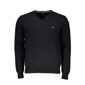 HARMONT & BLAINE FÉRFI FEKETE PULÓVER