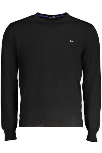 HARMONT & BLAINE FÉRFI FEKETE PULÓVER