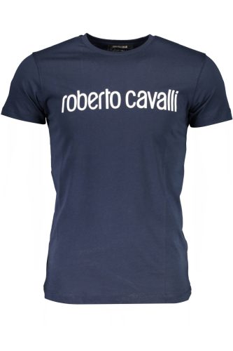 ROBERTO CAVALLI FÉRFI RÖVID UJJÚ PÓLÓ, KÉK