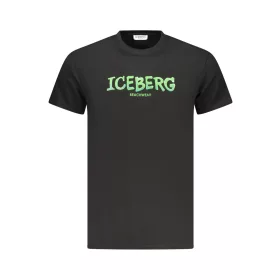 ICEBERG FÉRFI RÖVID UJJÚ PÓLÓ FEKETE