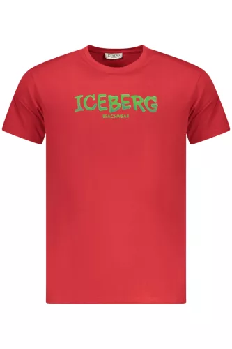 ICEBERG FÉRFI RÖVID UJJÚ PÓLÓ, PIROS