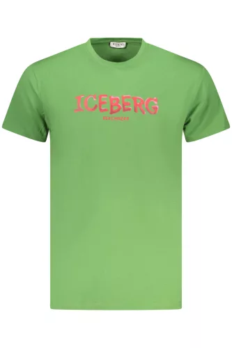 ICEBERG FÉRFI RÖVID UJJÚ PÓLÓ ZÖLD