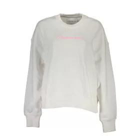 CALVIN KLEIN CIPZÁR NÉLKÜLI NŐI PULÓVER FEHÉR