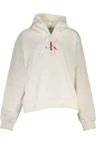 CALVIN KLEIN NŐI CIPZÁZAT NÉLKÜLI PÓLÓ, FEHÉR