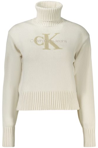CALVIN KLEIN NŐI PULÓVER, FEHÉR