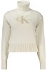 CALVIN KLEIN NŐI PULÓVER, FEHÉR