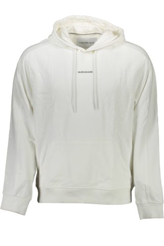 CALVIN KLEIN FÉRFI CIPZÁROS PULÓVER FEHÉR
