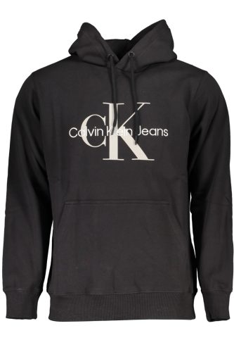 CALVIN KLEIN FÉRFI FEKETE CIPZÁR NÉLKÜLI PÓLÓ