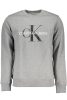 CALVIN KLEIN FÉRFI SZÜRKE CIPZÁZATLAN PÓLÓ