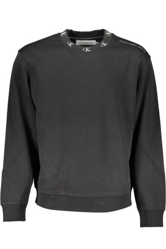 CALVIN KLEIN PULÓPÓL CIPZZÁR NÉLKÜL FEKETE FÉRFI