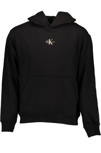 CALVIN KLEIN PULÓPÓL CIPZZÁR NÉLKÜL FEKETE FÉRFI