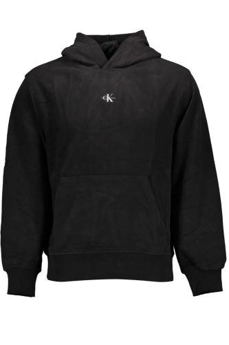 CALVIN KLEIN PULÓPÓL CIPZZÁR NÉLKÜL FEKETE FÉRFI