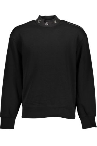 CALVIN KLEIN PULÓPÓL CIPZZÁR NÉLKÜL FEKETE FÉRFI