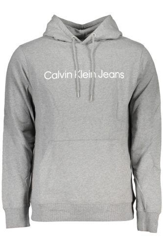 CALVIN KLEIN FÉRFI SZÜRKE CIPZÁZATLAN PÓLÓ