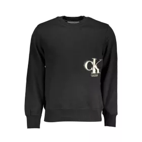 CALVIN KLEIN PULÓPÓL CIPZZÁR NÉLKÜL FEKETE FÉRFI
