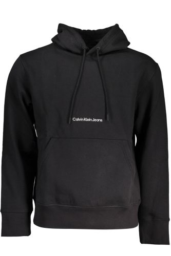 CALVIN KLEIN PULÓPÓL CIPZZÁR NÉLKÜL FEKETE FÉRFI