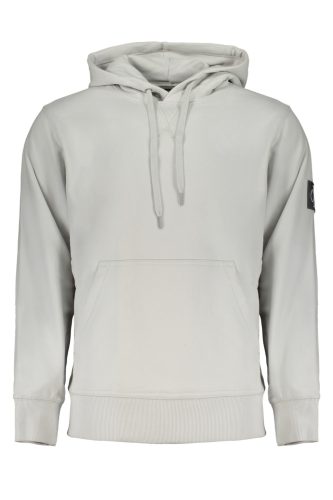 CALVIN KLEIN FÉRFI SZÜRKE CIPZÁR NÉLKÜLI PÓLÓ