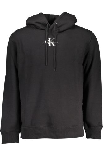 CALVIN KLEIN PULÓPÓL CIPZZÁR NÉLKÜL FEKETE FÉRFI