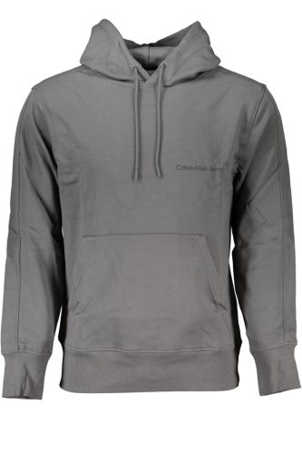 CALVIN KLEIN FÉRFI SZÜRKE CIPZÁZATLAN PÓLÓ