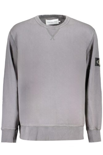CALVIN KLEIN FÉRFI SZÜRKE CIPZÁR NÉLKÜLI PÓLÓ