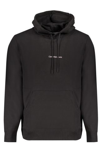 CALVIN KLEIN FÉRFI FEKETE CIPZÁR NÉLKÜLI PÓLÓ