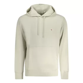 CALVIN KLEIN CIPZÁR NÉLKÜLI FÉRFI PULÓVER BÉZS