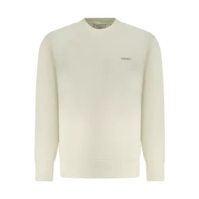 CALVIN KLEIN CIPZÁR NÉLKÜLI FÉRFI PULÓVER BÉZS