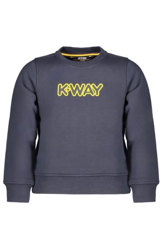 K-WAY CIPZÁR NÉLKÜLI PÓLÓ GYERMEKEKNEK KÉK