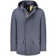 K-WAY TRENCH MEN BLUE