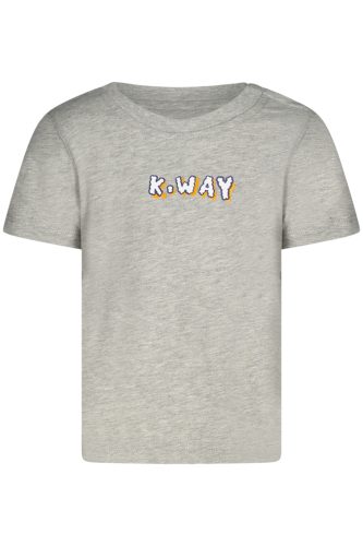 K-WAY RÖVID UJJÚ PÓLÓ GYERMEK SZÜRKE