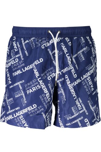 KARL LAGERFELD BEACHWEAR FÜRDŐRUHA ALKATRÉSZEK MAN BLUE ALATT
