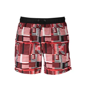 KARL LAGERFELD BEACHWEAR FÜRDŐRUHA RÉSZ MAN RED ALATT