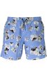 KARL LAGERFELD BEACHWEAR FÜRDŐRUHA RÉSZ MAN BLUE ALATT