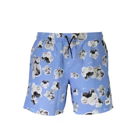 KARL LAGERFELD BEACHWEAR BLUE FÉRFI FÉRFI FELSŐRUHA