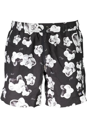 KARL LAGERFELD BEACHWEAR FÜRDŐRUHA ALKATRÉSZEI FÉRFI FEKETE ALATT