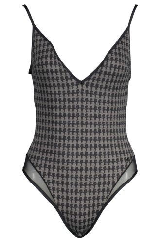 KARL LAGERFELD BEACHWEAR NŐI EGYrészes fürdőruha, FEKETE
