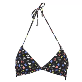 KARL LAGERFELD BEACHWEAR NŐI FÜRDŐRUHA FELSŐ FEKETE