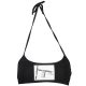 KARL LAGERFELD BEACHWEAR NŐI FÜRDŐRUHA FELSŐ FEKETE