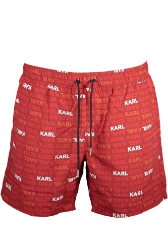 KARL LAGERFELD BEACHWEAR FÉRFI FÜRDŐRUHA ALSÓ PIROS