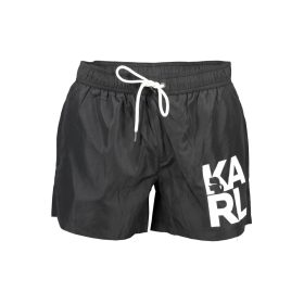 KARL LAGERFELD BEACHWEAR FÉRFI FÜRDŐRUHA FEKETE ALSÓ KARL LAGERFELD BEACHWEAR FÉRFI FÜRDŐRUHA FEKETE ALSÓ
