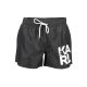 KARL LAGERFELD BEACHWEAR FÉRFI FÜRDŐRUHA FEKETE ALSÓ