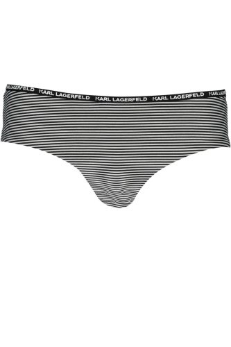 KARL LAGERFELD BEACHWEAR NŐI FÜRDŐRUHA ALSÓ FEKETE
