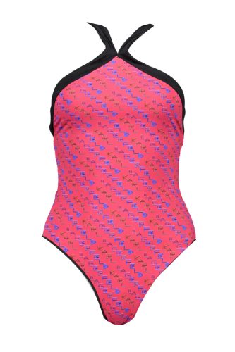 KARL LAGERFELD BEACHWEAR EGY RÉSZES NŐI PIROS FÜRDŐRUHA